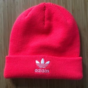 Neon pink Adidas hat NWOT